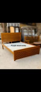 High Quality Solid Double Bed